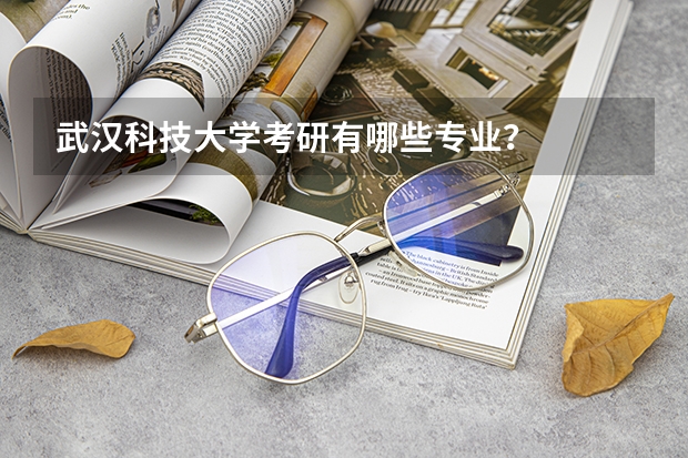 武汉科技大学考研有哪些专业？