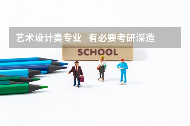 艺术设计类专业   有必要考研深造吗？