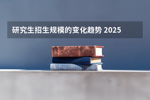 研究生招生规模的变化趋势 2025年研究生报考条件与要求