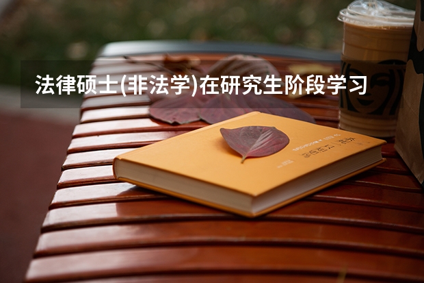 法律硕士(非法学)在研究生阶段学习什么?