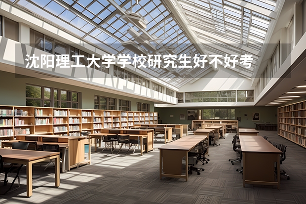 沈阳理工大学学校研究生好不好考