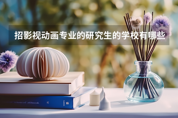 招影视动画专业的研究生的学校有哪些？