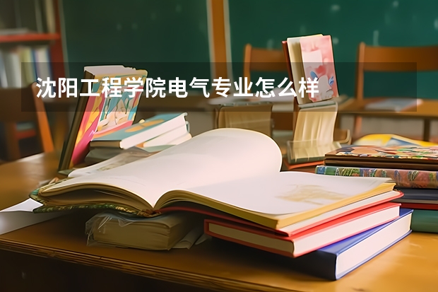 沈阳工程学院电气专业怎么样