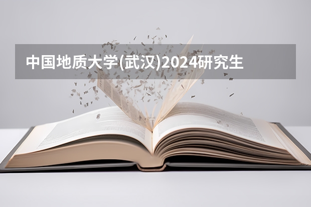 中国地质大学(武汉)2024研究生国家线分数线是多少