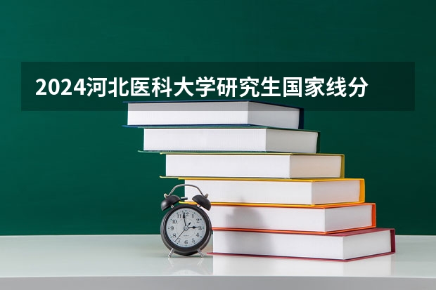 2024河北医科大学研究生国家线分数线预测